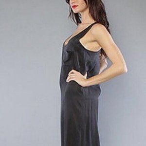 BB Dakota Morgan Size Small Black Maxi Long Sleeveless Dress